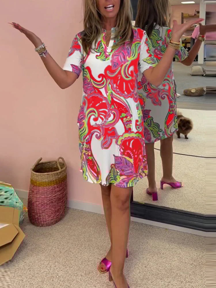 Sukienka Dianora Testa™ Fashion z nadrukiem