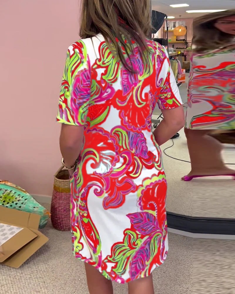 Sukienka Dianora Testa™ Fashion z nadrukiem
