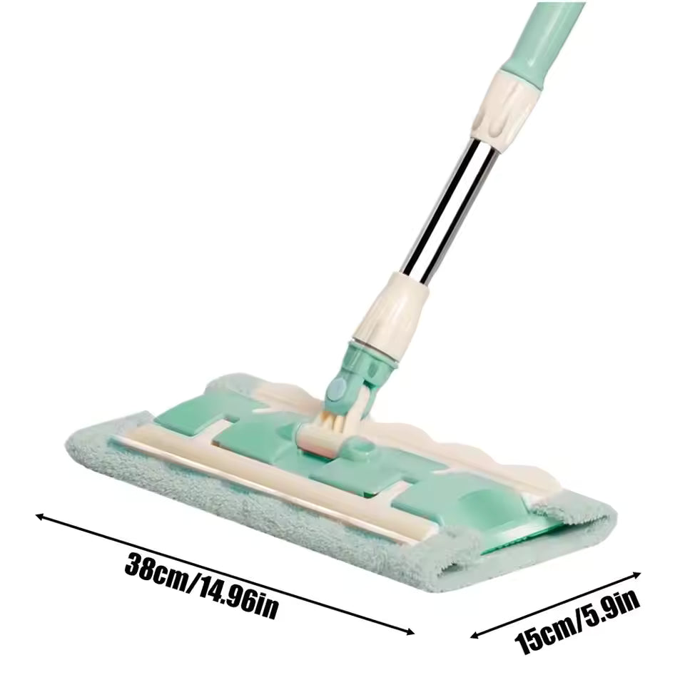 Mop płaski SmartWipe™ z wielorazowymi, zmywalnymi chusteczkami