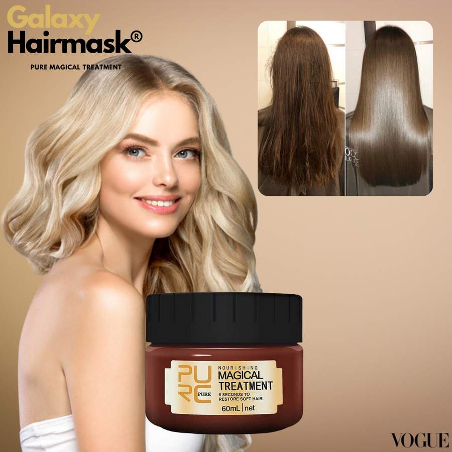 Maska do włosów PURE™ Keratin | Lśniące i zdrowe włosy w kilka sekund! (1+1 GRATIS)