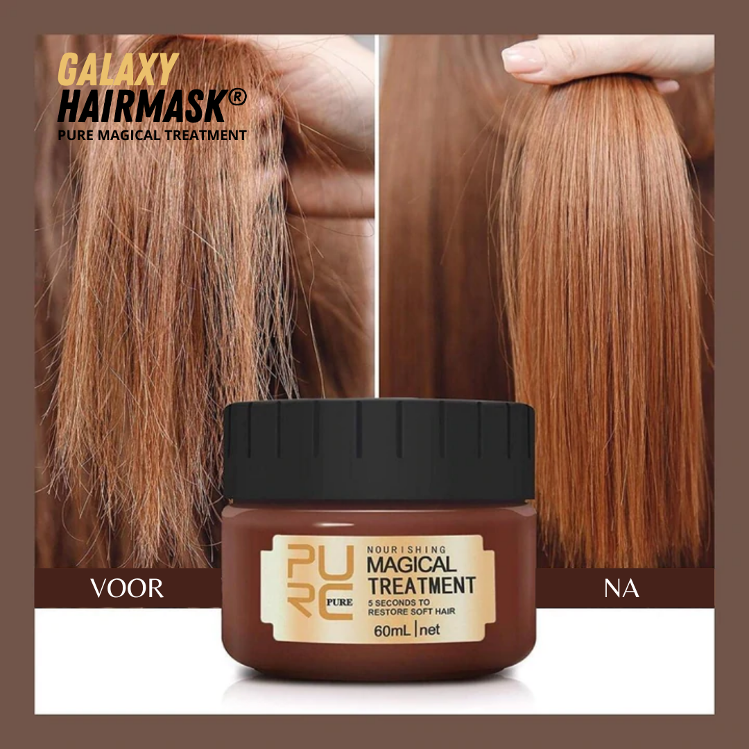 Maska do włosów PURE™ Keratin | Lśniące i zdrowe włosy w kilka sekund! (1+1 GRATIS)