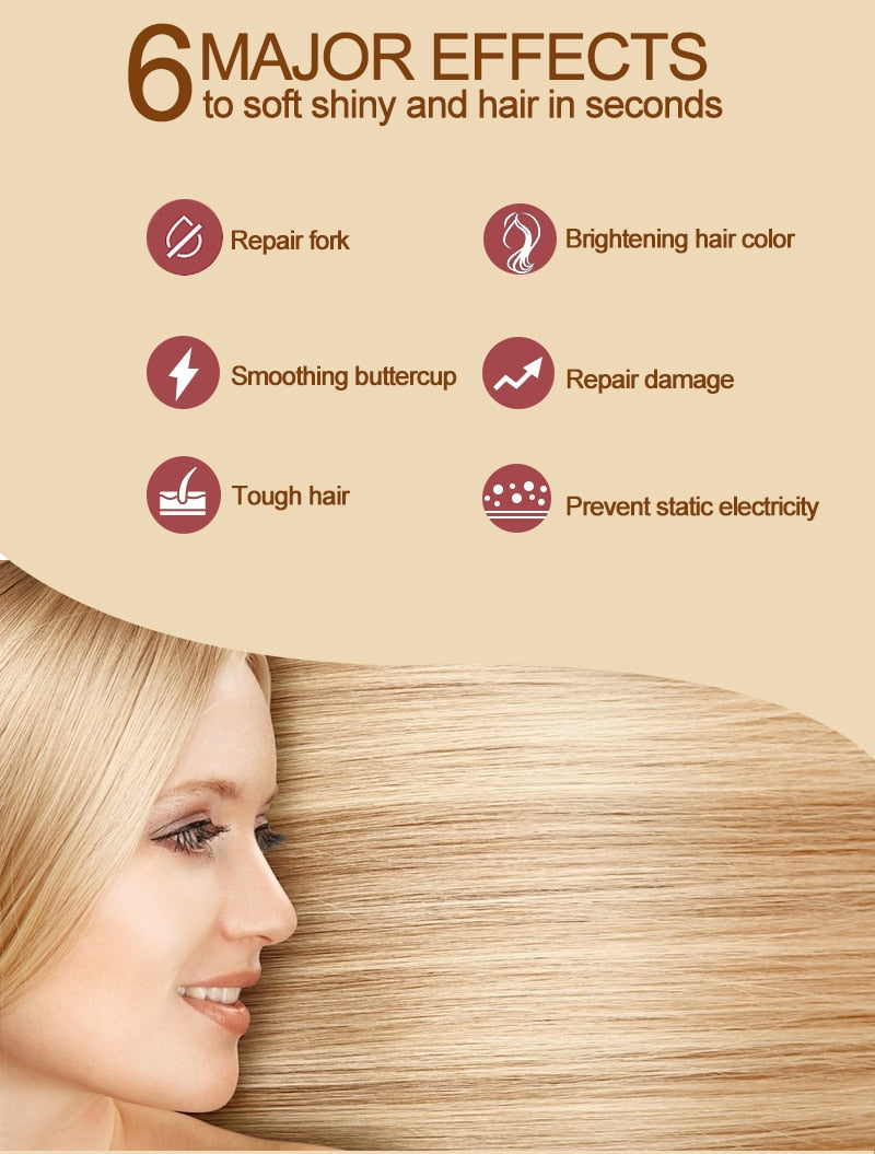 Maska do włosów PURE™ Keratin | Lśniące i zdrowe włosy w kilka sekund! (1+1 GRATIS)