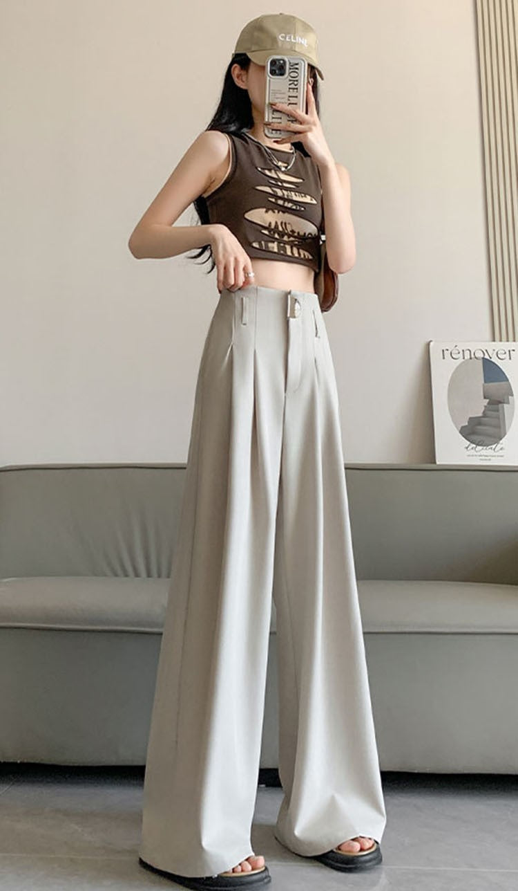 Ada Malito™ Stylowe szerokie spodnie