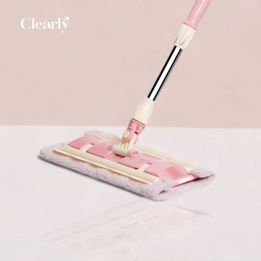 Mop płaski SmartWipe™ z wielorazowymi, zmywalnymi chusteczkami