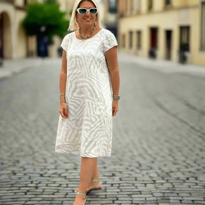 Sukienka Colomba Lillo™ Boho Vintage Casual z nadrukiem