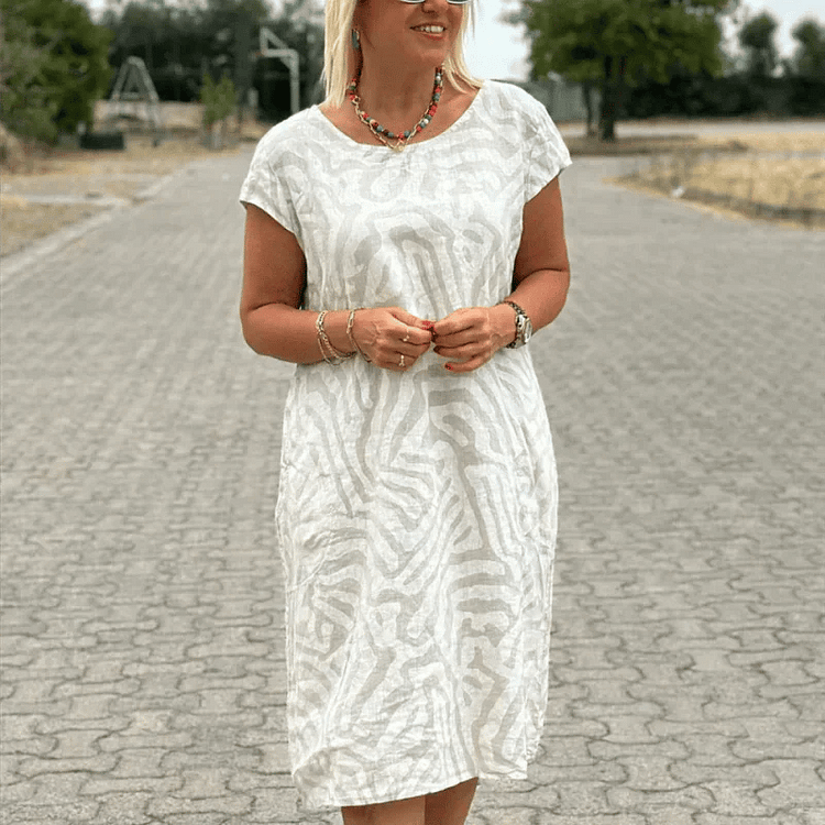Sukienka Colomba Lillo™ Boho Vintage Casual z nadrukiem