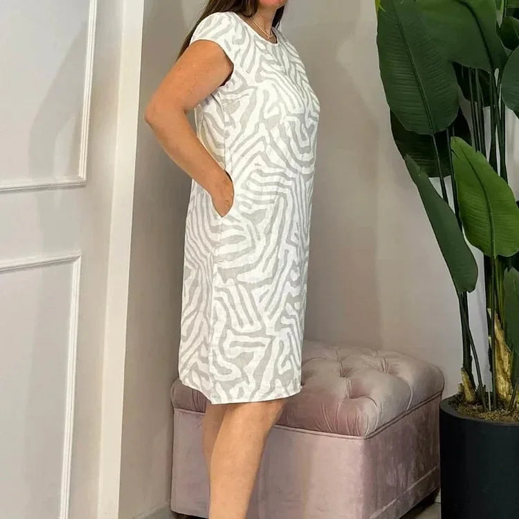 Sukienka Colomba Lillo™ Boho Vintage Casual z nadrukiem