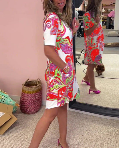Sukienka Dianora Testa™ Fashion z nadrukiem