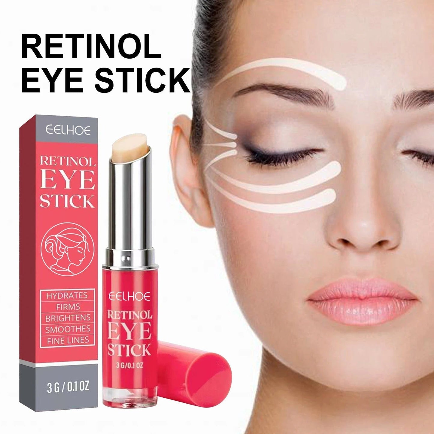 Krem pod oczy z retinolem w sztyfcie EELHOE Stick™