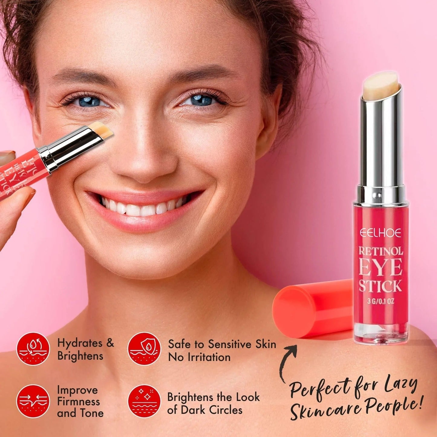 Krem pod oczy z retinolem w sztyfcie EELHOE Stick™