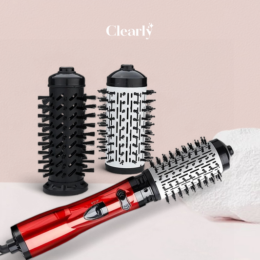 Hair Glam™️ 3 w 1 szczotka obrotowa, stylizator i suszarka do włosów