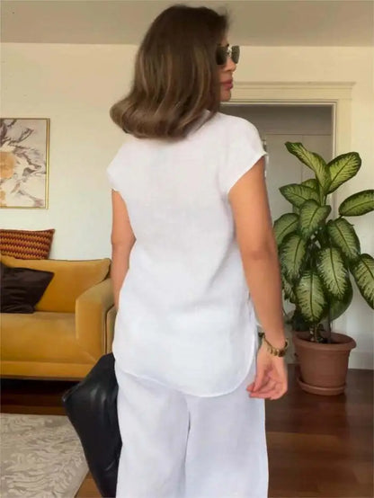 Magda Di Lallo™ Elegancki dwuczęściowy strój