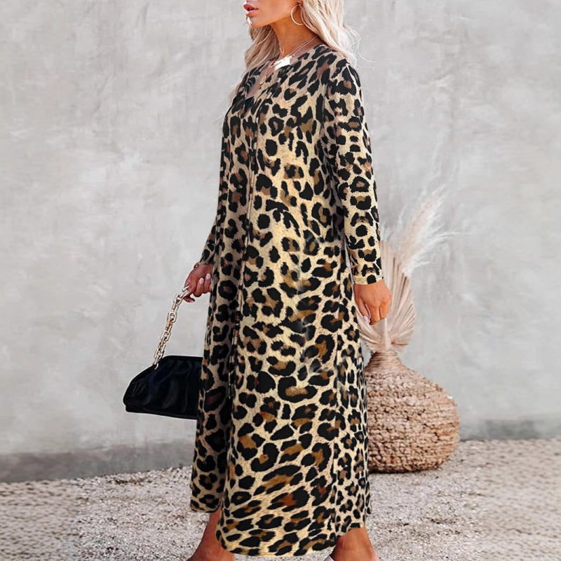Sukienka Marzia Baglio™ Fashion z nadrukiem w panterkę