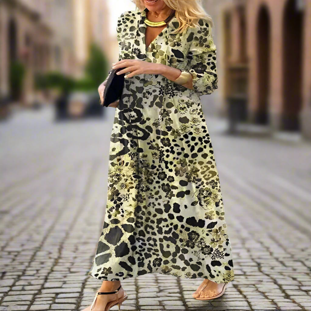 Sukienka Marzia Baglio™ Fashion z nadrukiem w panterkę