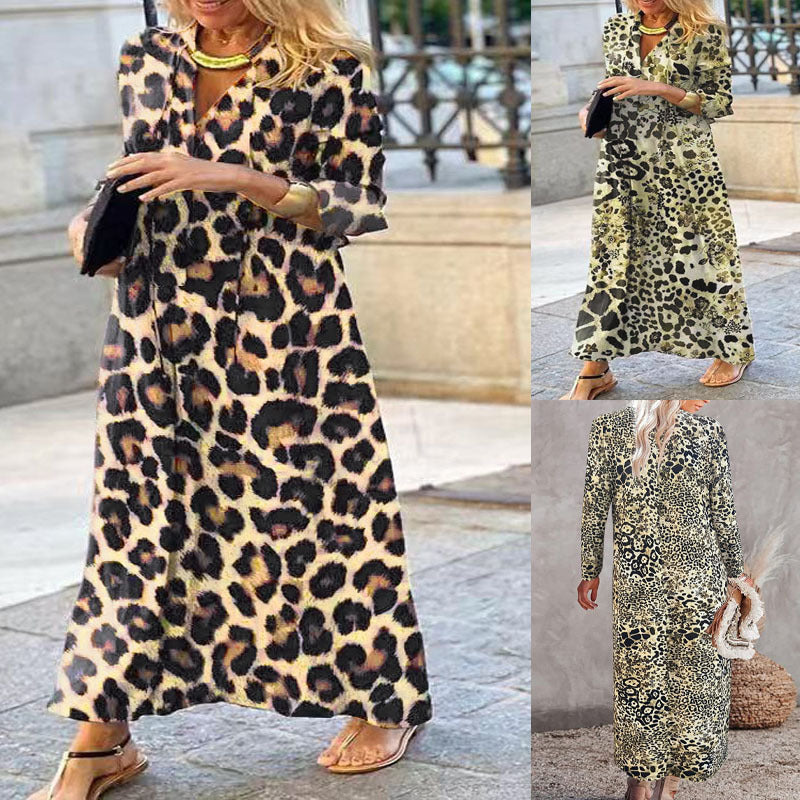 Sukienka Marzia Baglio™ Fashion z nadrukiem w panterkę