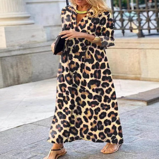 Sukienka Marzia Baglio™ Fashion z nadrukiem w panterkę