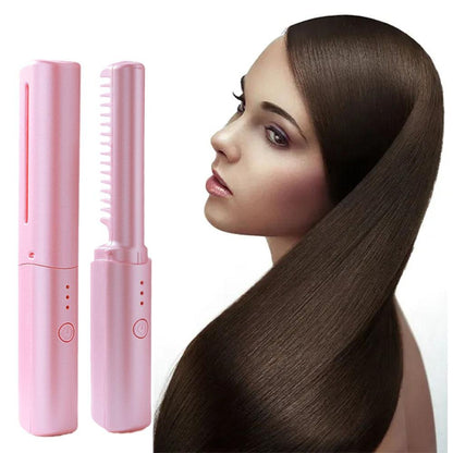 Mini GlamSet™️ 2 w 1 mini lokówka i prostownica do włosów