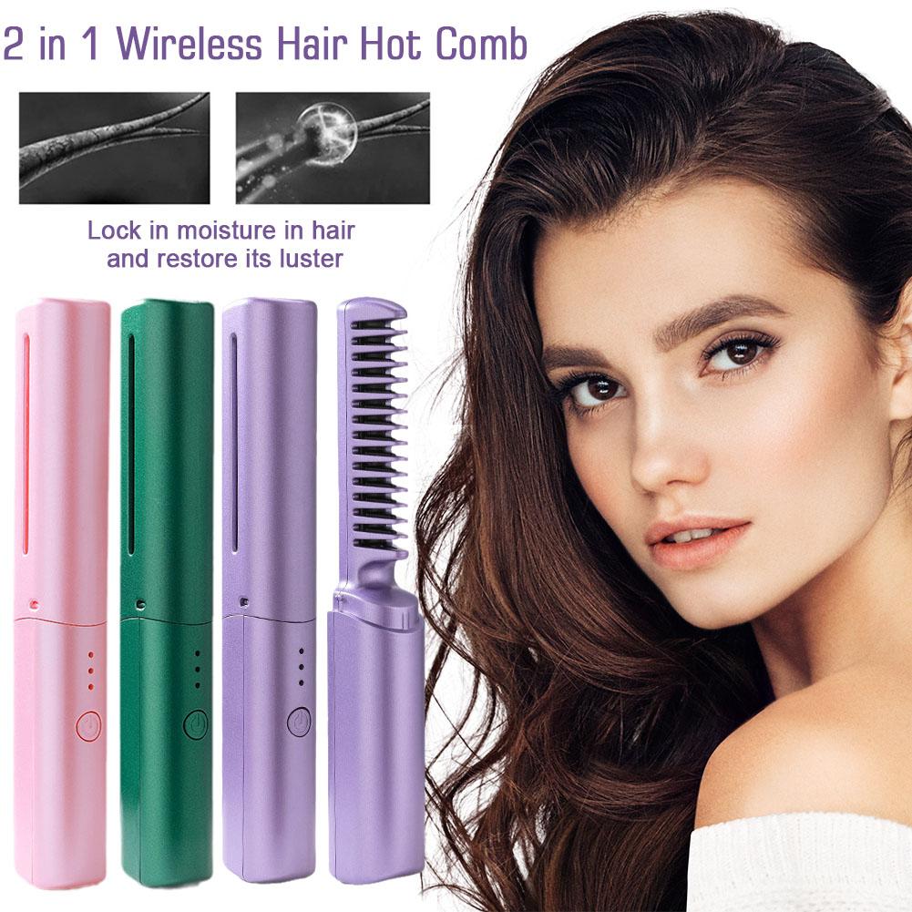 Mini GlamSet™️ 2 w 1 mini lokówka i prostownica do włosów