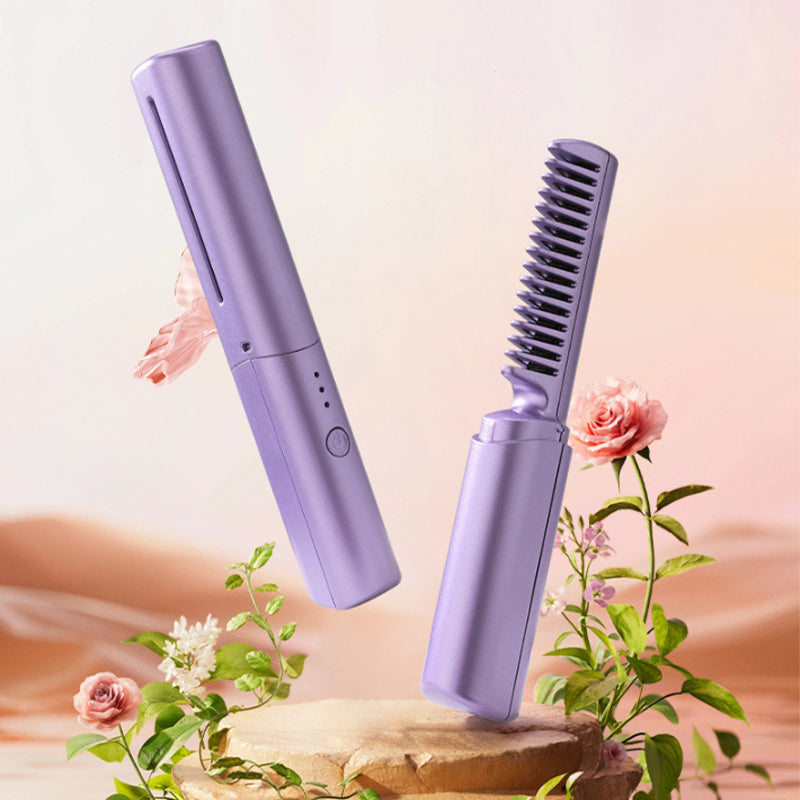 Mini GlamSet™️ 2 w 1 mini lokówka i prostownica do włosów
