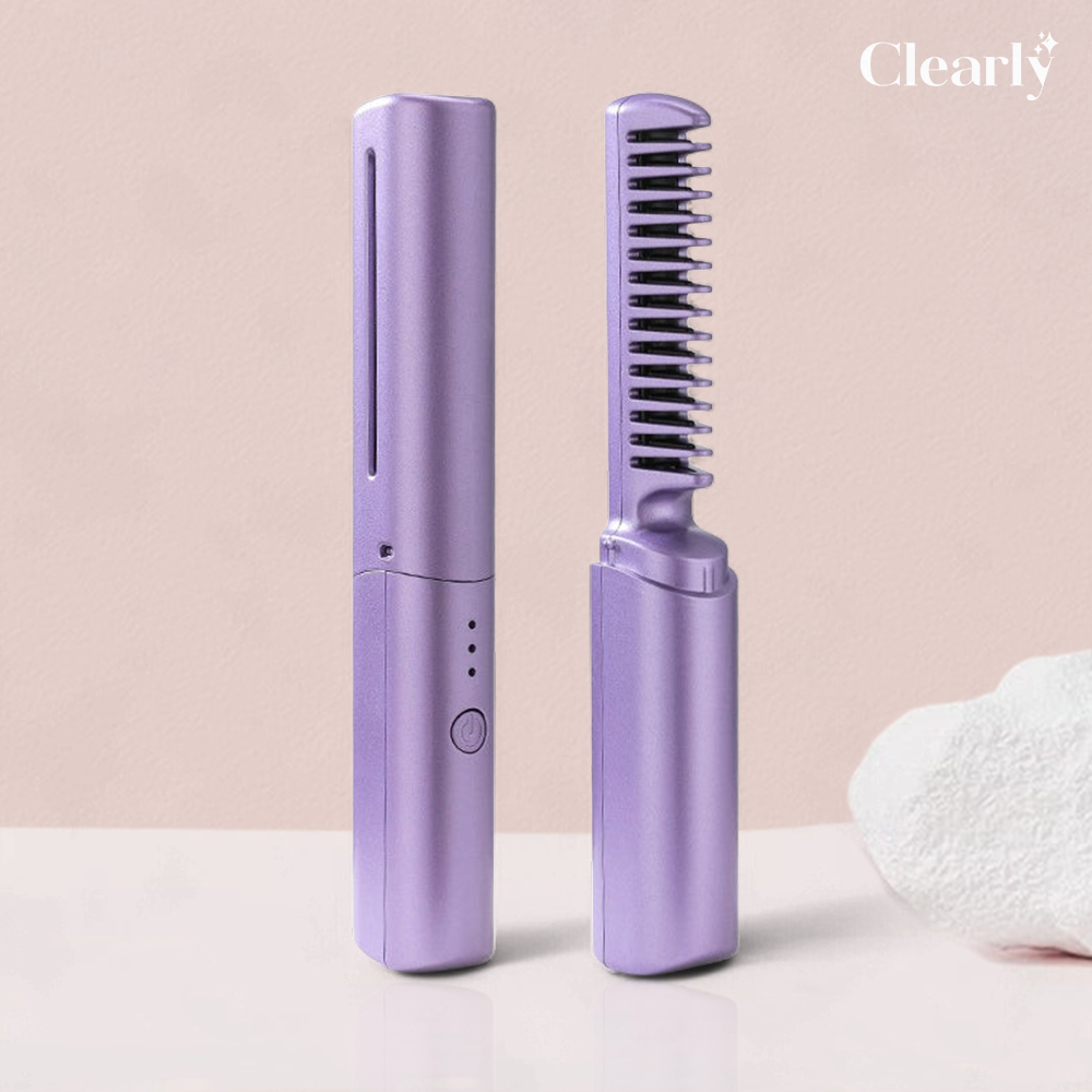 Mini GlamSet™️ 2 w 1 mini lokówka i prostownica do włosów