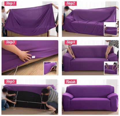 MonoCover™ Elastyczny, magiczny pokrowiec na sofę