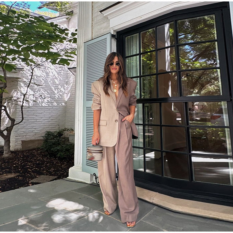 Norma Risi™ Stylowy dwukolorowy zestaw