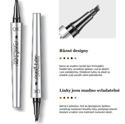 QIC Eyebrow™️ Wodoodporny ołówek do brwi 3D