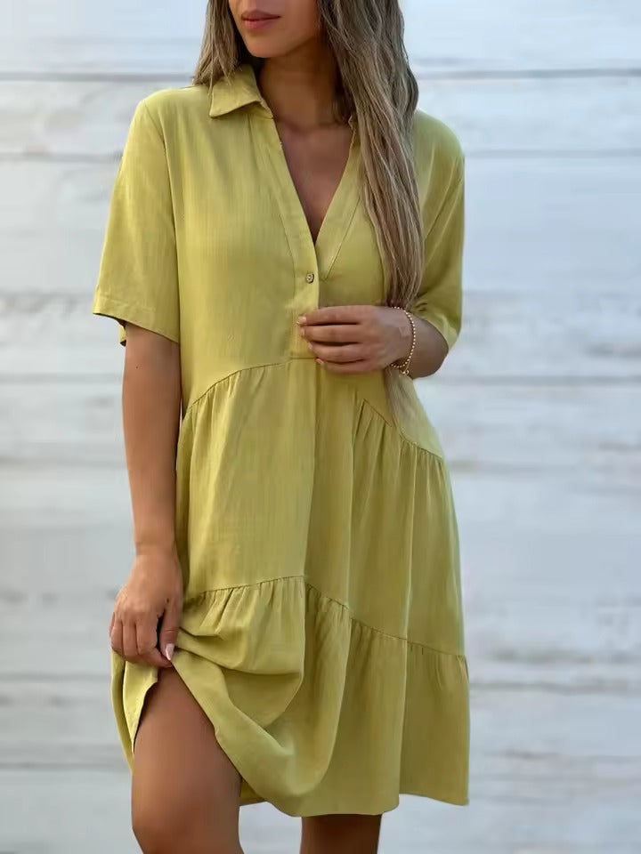 Saba Columbo™ Stylowa krótka sukienka