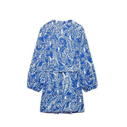 Sukienka mini boho Venera Nesci™ z paskiem