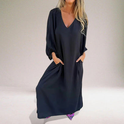 Lena Portanova™ Elegancka sukienka maxi w stylu boho